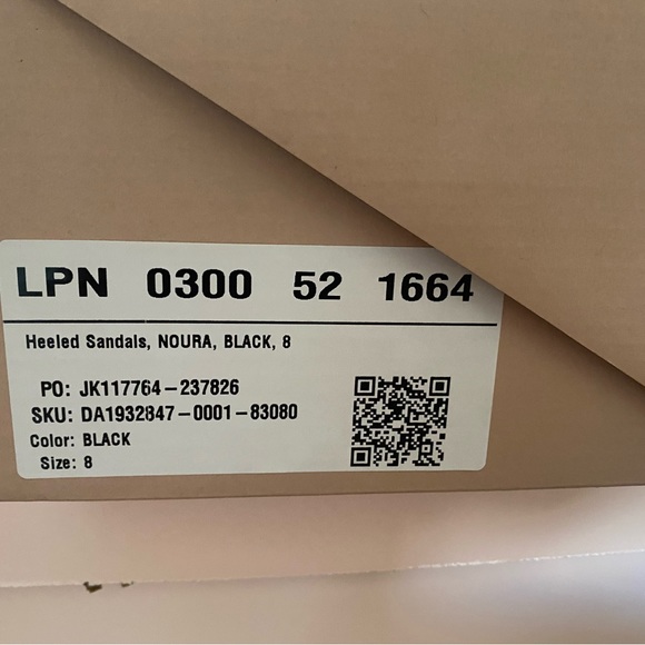 JustFab heeled sandal - Picture 3 of 3